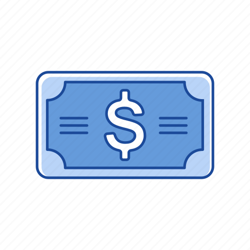 Bill, cash, dollar bill, money icon - Download on Iconfinder