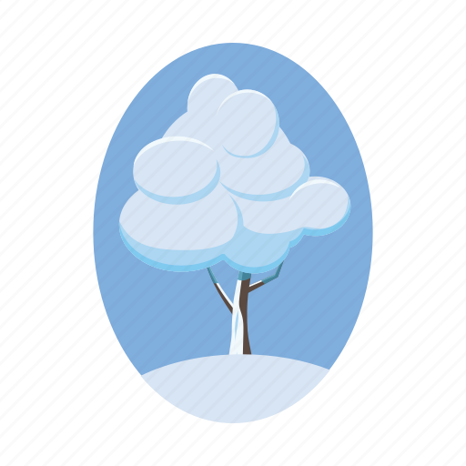 Blog, cartoon, nature, season, snow, tree, winter icon - Download on Iconfinder