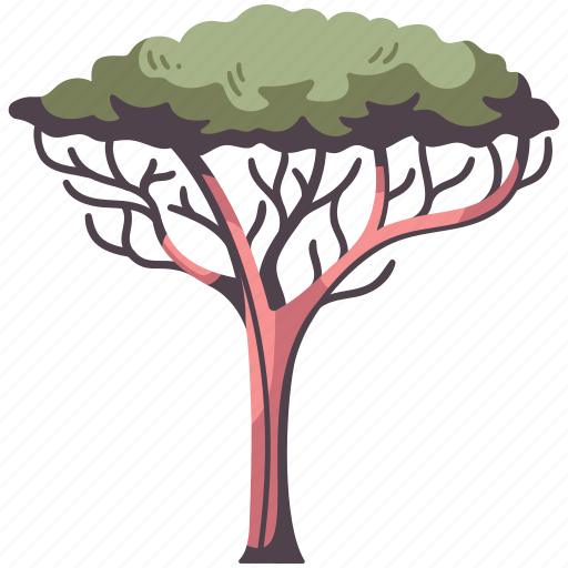 Tree, nature, environment, africa, branch, safari, savannah icon - Download on Iconfinder