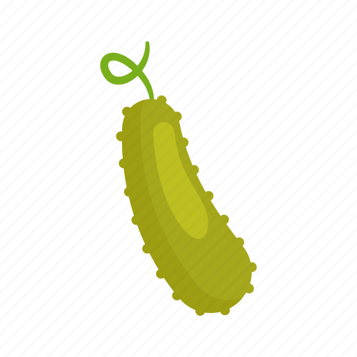 Cucumber, flat, icon, fork, equipment, eat, vegetable icon - Download on Iconfinder