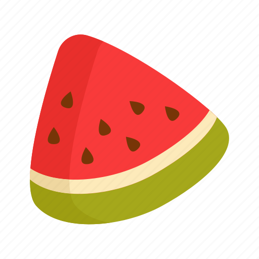 Watermelon, flat, icon, fork, equipment, eat, vegetable icon - Download on Iconfinder