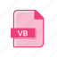 extension, file format, format, vb 