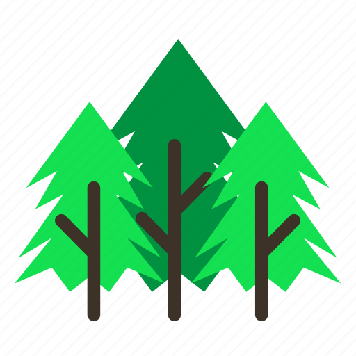 Forestry, forrest, pine, spikes, tree, trees icon - Download on Iconfinder