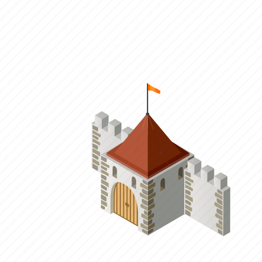 Fort, fortress, impregnable, protection, secure, security, wall icon - Download on Iconfinder