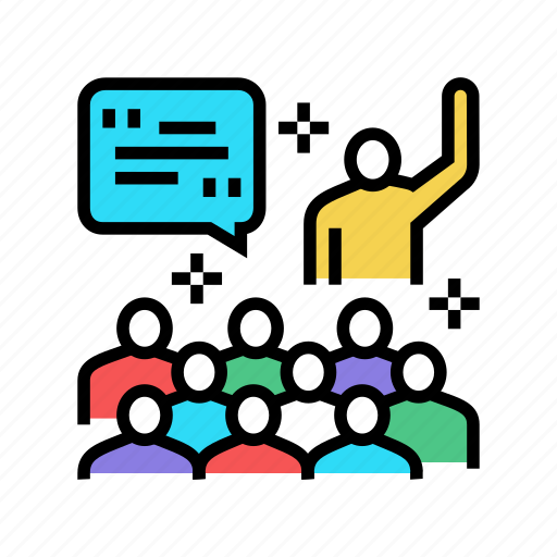 Member, forum, answering, question, online, people icon - Download on Iconfinder