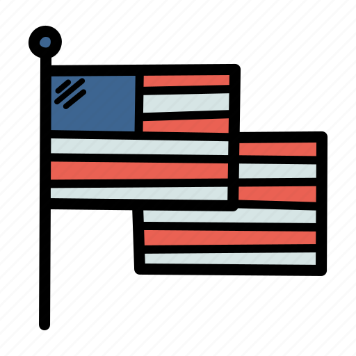 America, american, flag, independence day, july 4, united states, us icon - Download on Iconfinder