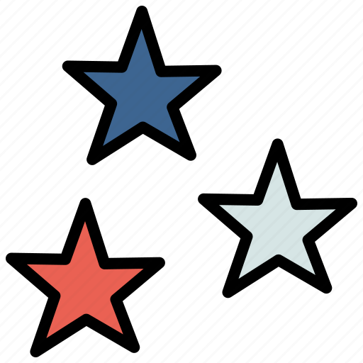America, american, celebrate, independence day, july 4th, star, stars icon - Download on Iconfinder