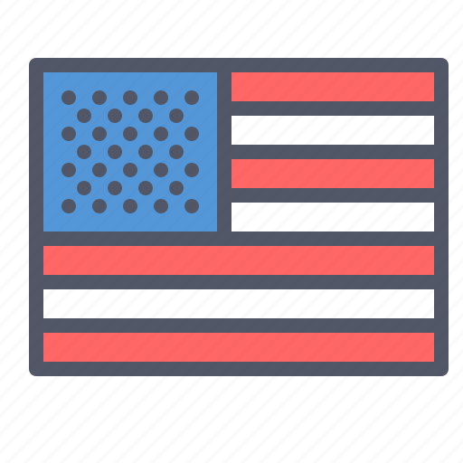 America, american, flag, independence day, july 4th, united states, us icon - Download on Iconfinder