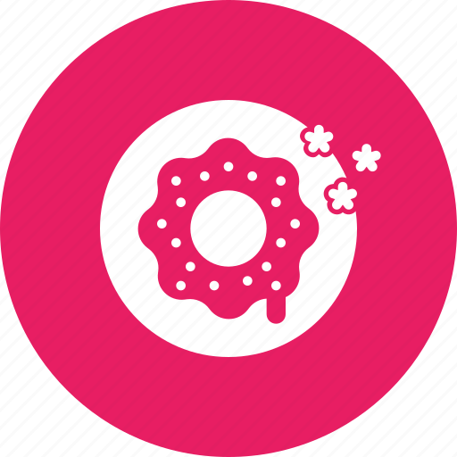 America, celebrate, donut, independence day, july 4th, snack, sugar icon - Download on Iconfinder