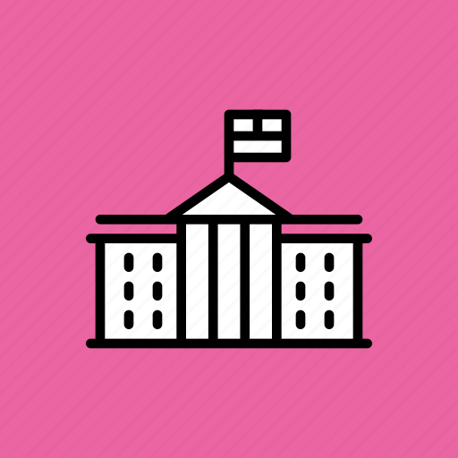 America, american, building, independence day, july 4th, president, white house icon - Download on Iconfinder