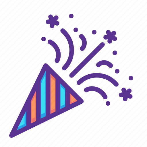America, american, celebrate, cone, independence day, july 4, party icon - Download on Iconfinder