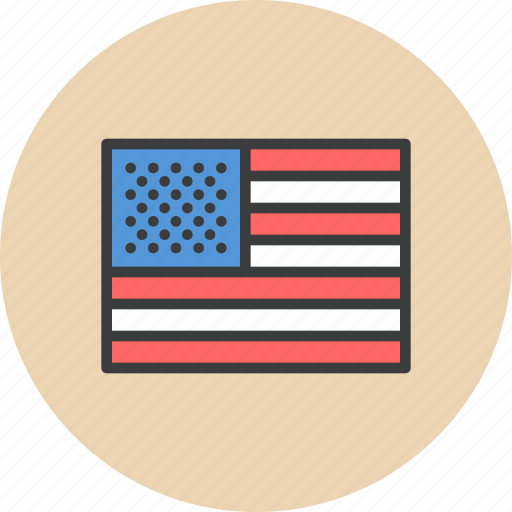 America, american, flag, independence day, july 4th, united states, us icon - Download on Iconfinder
