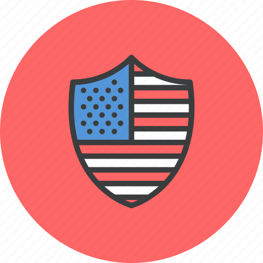 America, american, independence day, insignia, july 4th, reward, shield icon - Download on Iconfinder