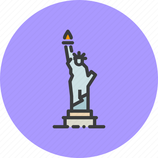 America, american, independence day, july 4th, liberty, statue, united states icon - Download on Iconfinder