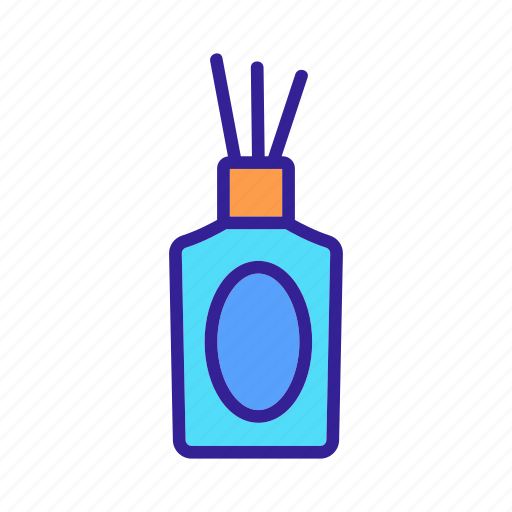 Aromatherapy, bottles, decorative, fragrance, incense, perfume, sticks icon - Download on Iconfinder