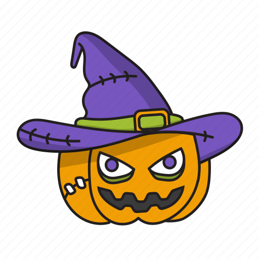 .svg, had, hat, pumpkin, halloween icon - Download on Iconfinder