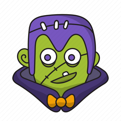 .svg, frank, halloween, dracula, zombie icon - Download on Iconfinder