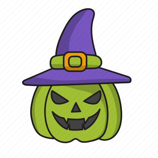 .svg, hat, pumpkin, halloween icon - Download on Iconfinder