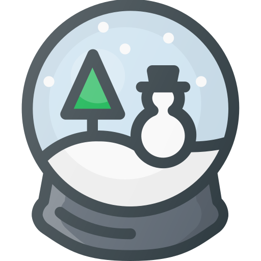 Christmas, ornament, snow, snowbulb, toy icon - Free download