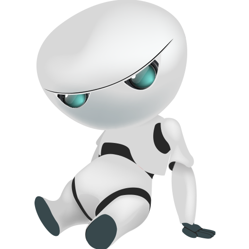 Robot, sad icon - Free download on Iconfinder