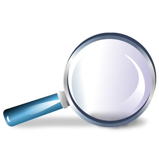 Shadow, zoom, loupe, bull's-eye, magnifying glass, reading-glass, magnifier icon - Free download