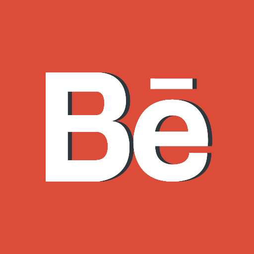 Behance, logo, logos, logotype, network, red, social media icon - Free download