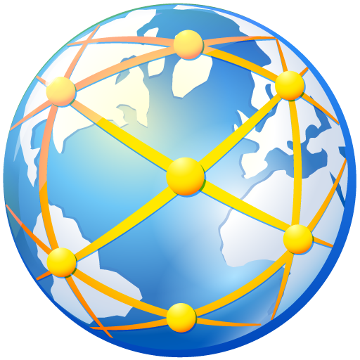 Web, connections, network, communication, globe, global, planet icon - Free download