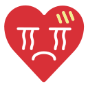 cry, emoji, emotion, grief, heart, sad