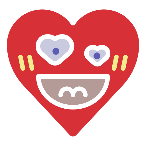 Crush, emoji, emotion, happy, heart, love icon - Free download