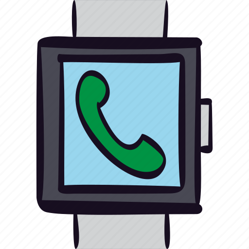 App, call, media, mobile, phone, smartwatch icon - Download on Iconfinder