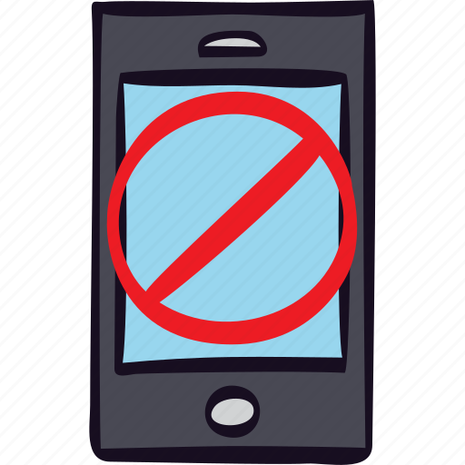Blocked, forbidden, iphone, lock, phone, smartphone icon - Download on Iconfinder