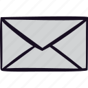 envelope, letter, mail, message, post 