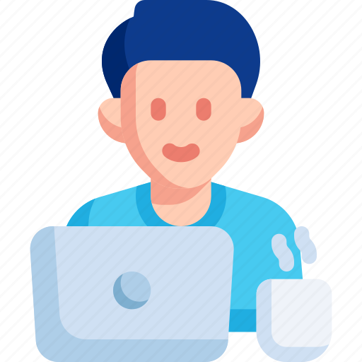 Freelancer, man, boy, freelance icon - Download on Iconfinder