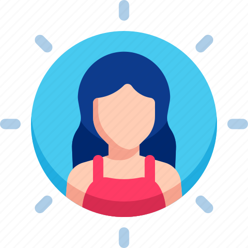 Personal, branding, woman, self icon - Download on Iconfinder