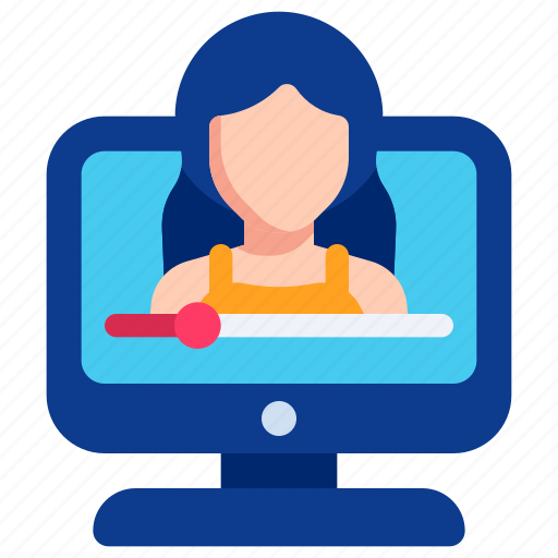 Vlogger, woman, youtuber, girl icon - Download on Iconfinder