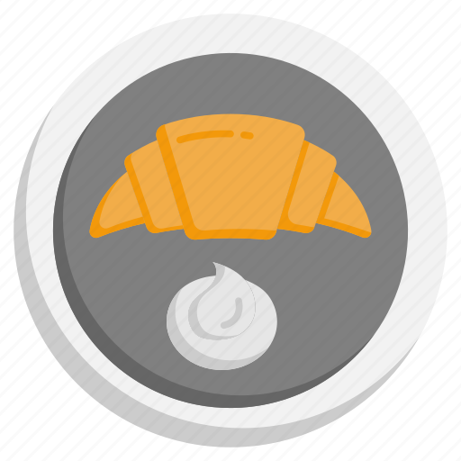 Crescent roll, french bakery, pastry, french, crescent bread, croissant icon - Download on Iconfinder
