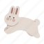 rabbit, jumping, running, bunny, animal, pet, hop 
