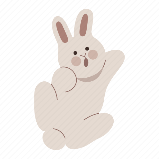 Rabbit, jumping, running, bunny, yawning, surprise, wow icon - Download on Iconfinder