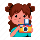 kid camera, clicking pictures, capturing pictures, photography, child camera