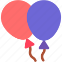 balloons, birthday, party, celebration, decoration, new, year