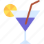 cocktail, glass, drink, set, beverage, glasses, food 