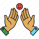 high five, gesture, hand-gesture, touch, person, people, happy, finger, sign