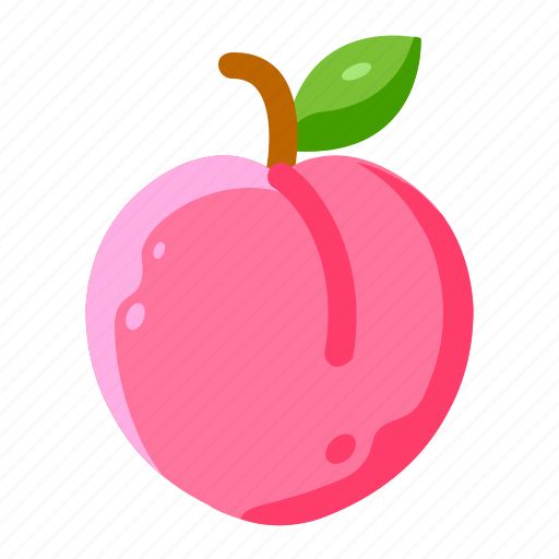 Fresh, fruit, healthy, peach, sweet, vegan, vitamin icon - Download on Iconfinder
