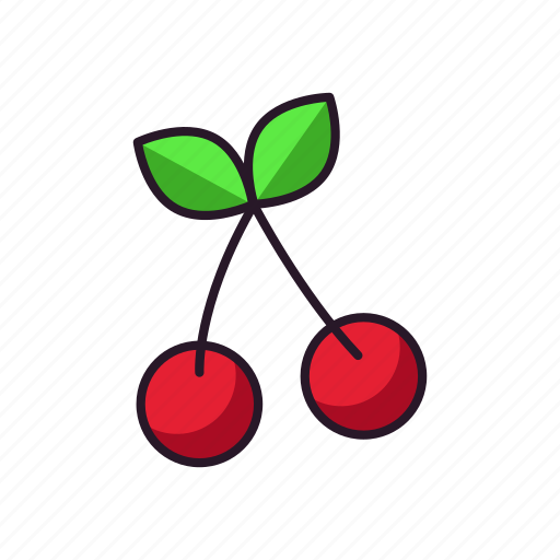 Cherry, sweet, dessert icon - Download on Iconfinder