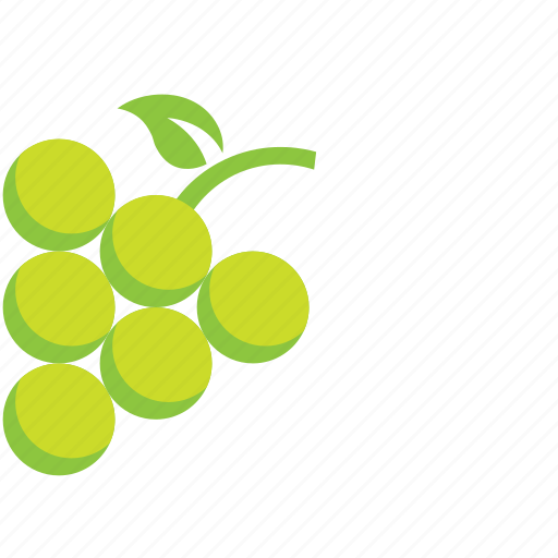 Grapes, green, fruit icon - Download on Iconfinder