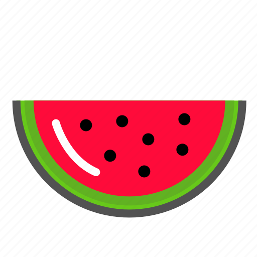 Watermelon, fruit, food, cooking, kitchen, vegetable, meal icon - Download on Iconfinder