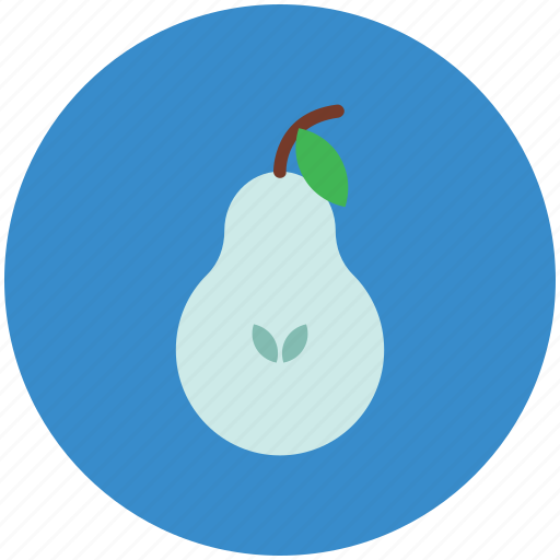 Food, fruit, half pear, healthiest food, nutritious food, pome icon - Download on Iconfinder