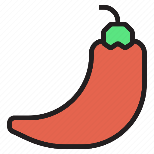 Chilli, fruit, oragnic, pepper, vegetable icon - Download on Iconfinder