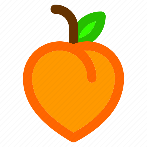 Food, fruit, meal, peach, vegie icon - Download on Iconfinder