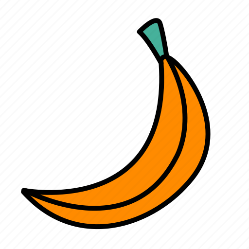 Banana, food, fruit, tropical icon - Download on Iconfinder